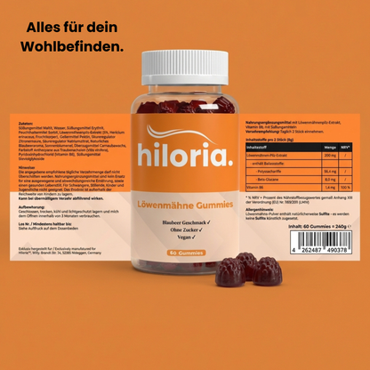 Löwenmähne Gummies