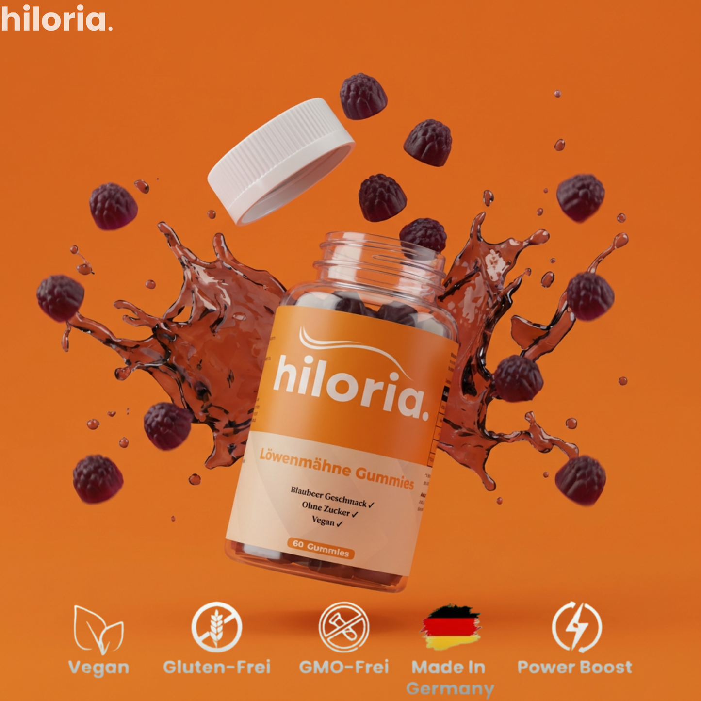 Löwenmähne Gummies